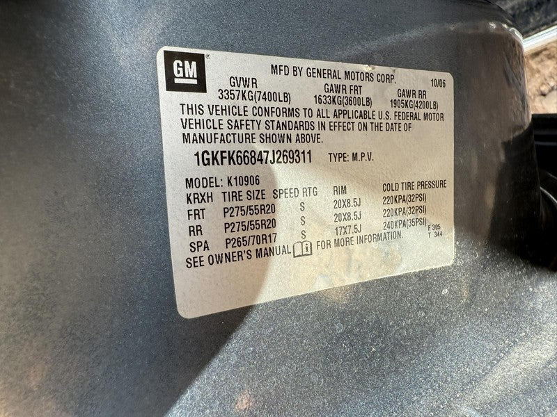 Used Seat Rear fits: 2007 Gmc Yukon xl 1500 Seat Rear Grade A