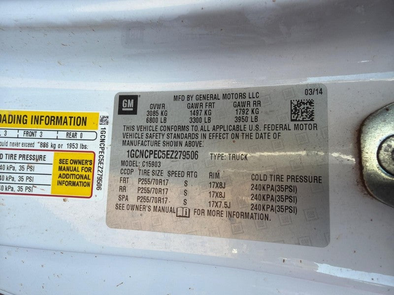 Used A/C Compressor fits: 2014 Chevrolet Silverado 1500 pickup  Grade 