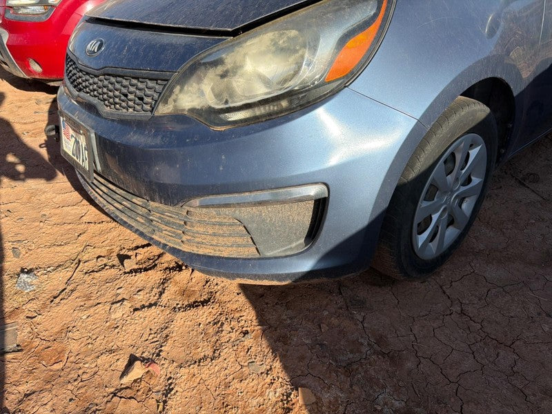 Used Front Bumper Assembly Front fits: 2016 Kia Rio Sdn w/o fog lamps 