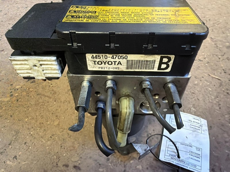2006 TOYOTA PRIUS ABS MODULE ASSEMBLY ID#: 44510-47050