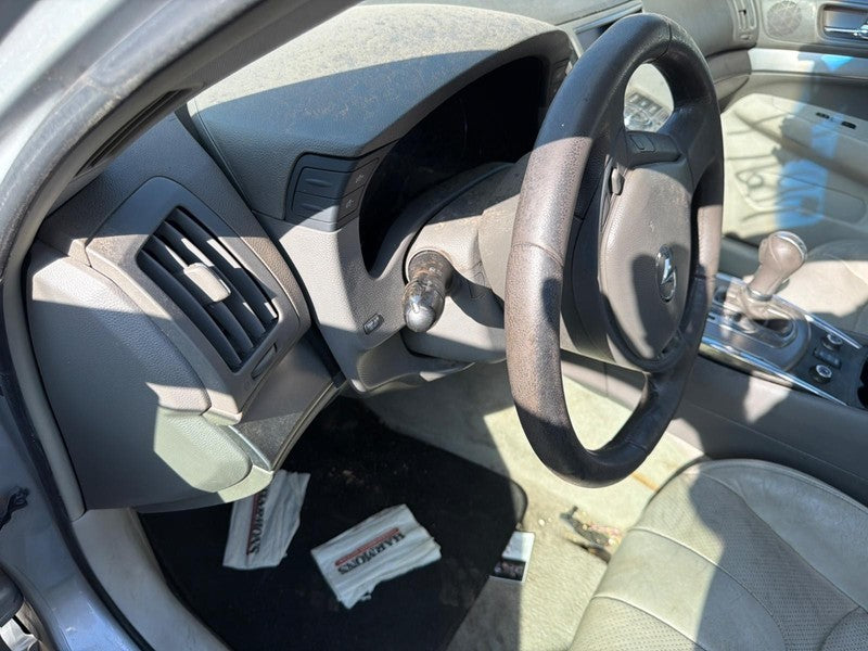 Used Steering Column fits: 2010 Infiniti G37 Floor Shift Sdn w/o rear 