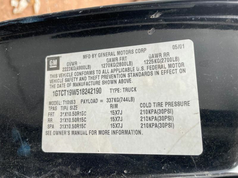 Alternator Fits 01-05 BLAZER S10/JIMMY S15 447530