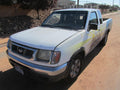 Used Rear Back Glass fits: 1999 Nissan Frontier w/sliding window priva