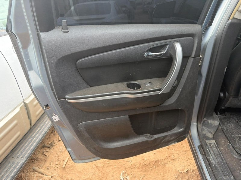 Used Rear Left Door Interior Trim Panel fits: 2008 Gmc Acadia Trim Pan