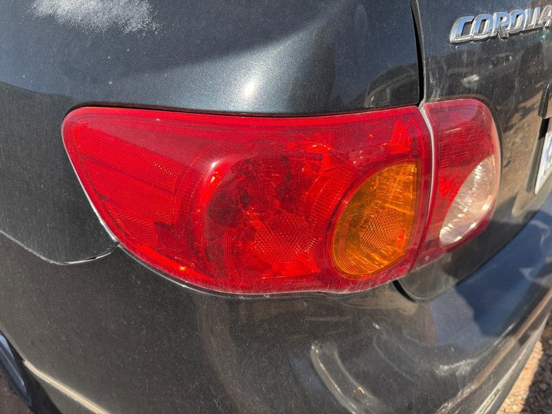Used Left Tail Light Assembly fits: 2010 Toyota Corolla quarter panel 