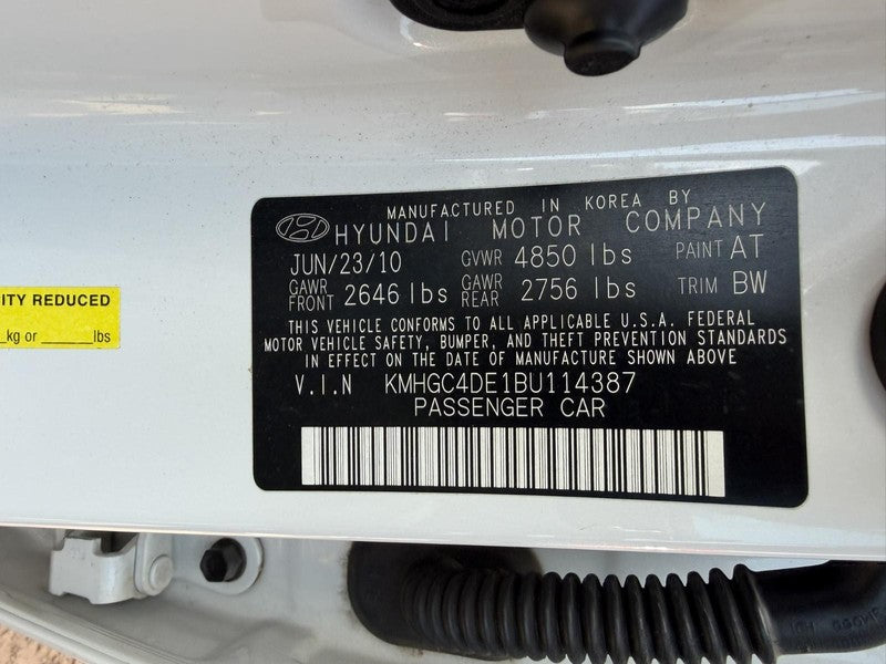 Used Alternator fits: 2011 Hyundai Genesis Sdn 3.8 Grade A