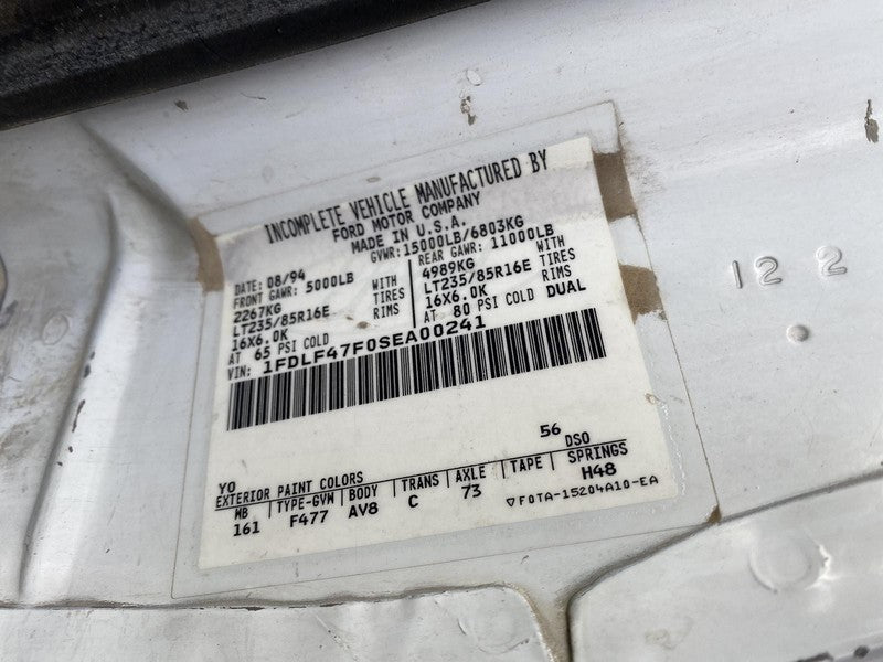 1995 - 1997 Ford F450 Pickup Wheel