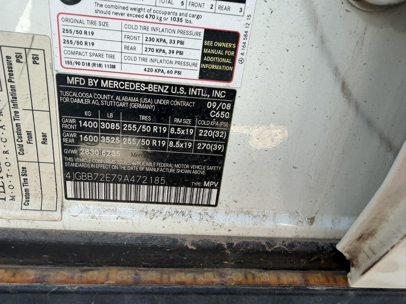 Used ABS Pump and Motor Assembly fits: 2009 Mercedes-benz Mercedes ml-