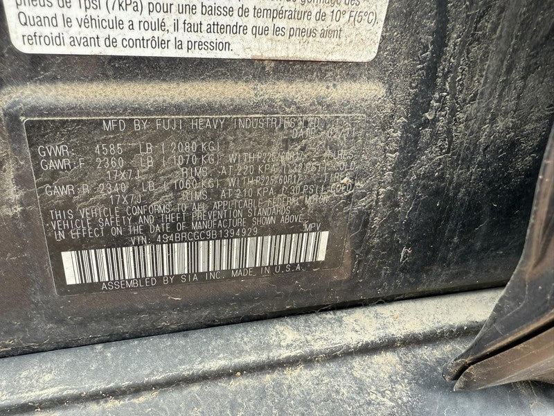 Used Engine Control Module (ECM) fits: 2011 Subaru Legacy Electronic C