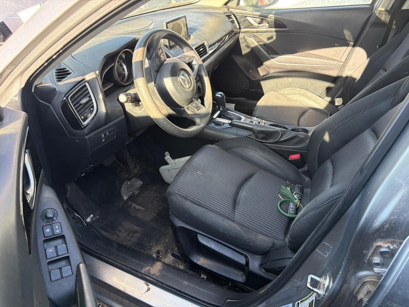 Used Front Left Seat Front fits: 2016 Mazda 3 air bag cloth Front Left