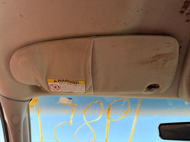 Used Left Sun Visor fits: 2002 Dodge 1500 PICKUP Quad Cab 4 Dr Left Gr