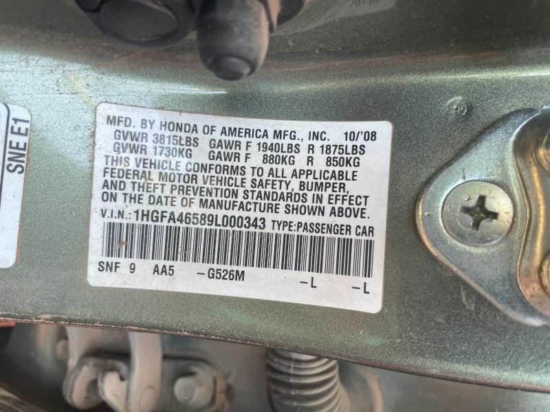 Alternator CNG Gx Fits 06-11 CIVIC 445941
