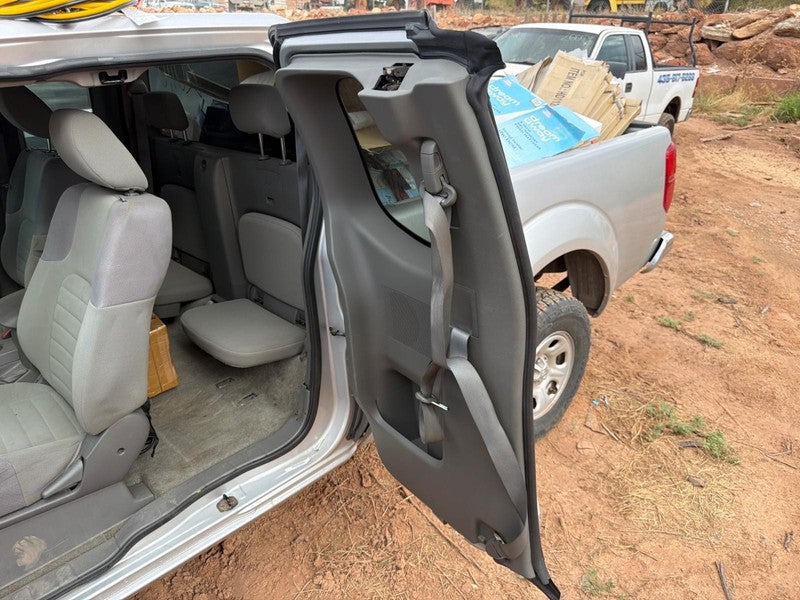 Used Rear Left Door Interior Trim Panel fits: 2013 Nissan Frontier Tri