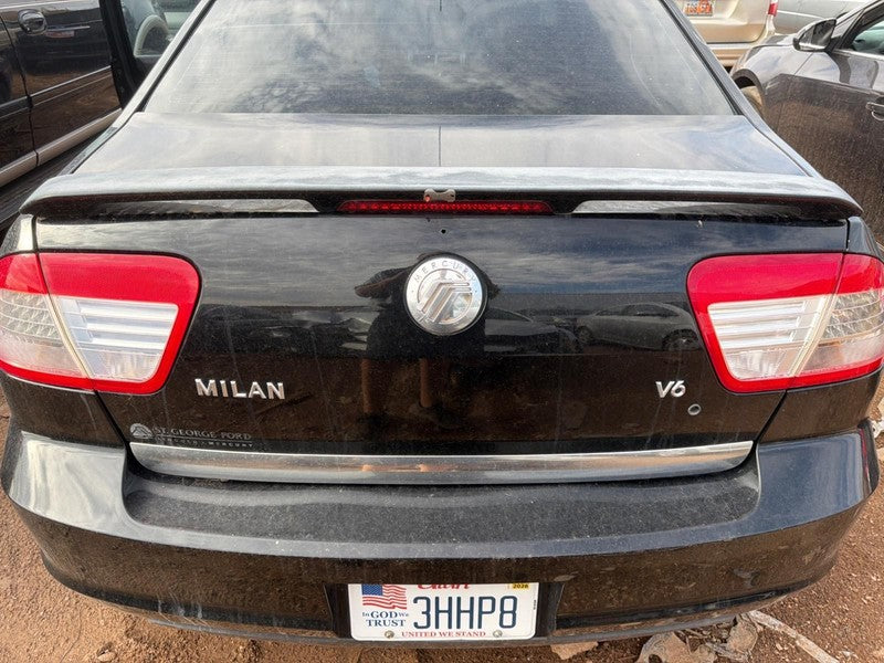 Used Deck Lid fits: 2007 Mercury Milan w/spoiler Grade A