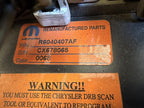 2000 DODGE DURANGO ECM MOPAR REMAN ID#: R6040407AF, OEM PART #: 560404