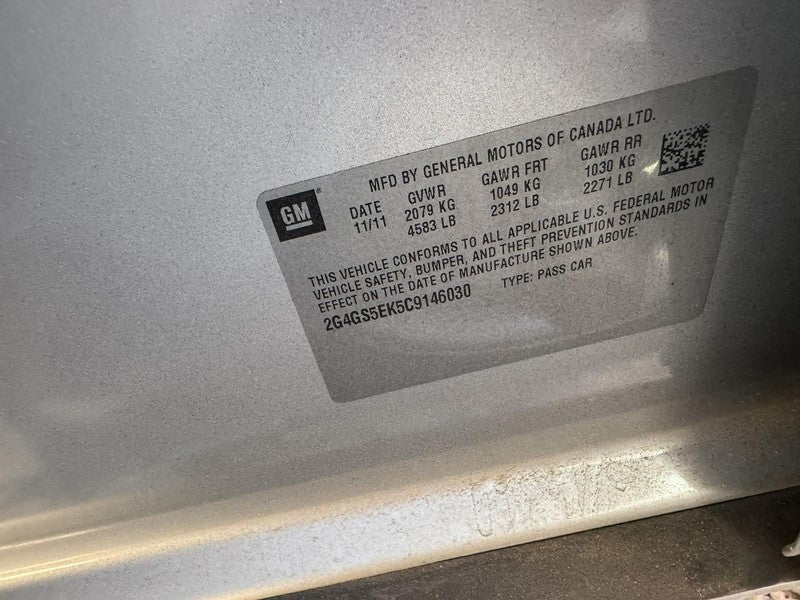 Used Automatic Transmission Assembly fits: 2012 Buick Regal AT 6 Speed