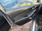 Used Front Left Door Interior Trim Panel fits: 2016 Mazda 3 Trim Panel