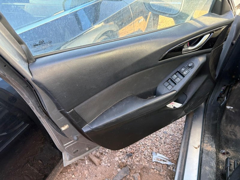 Used Front Left Door Interior Trim Panel fits: 2016 Mazda 3 Trim Panel