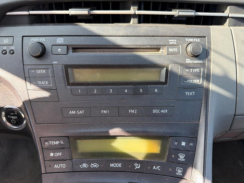 Used Radio Audio fits: 2011 Toyota Prius Grade A