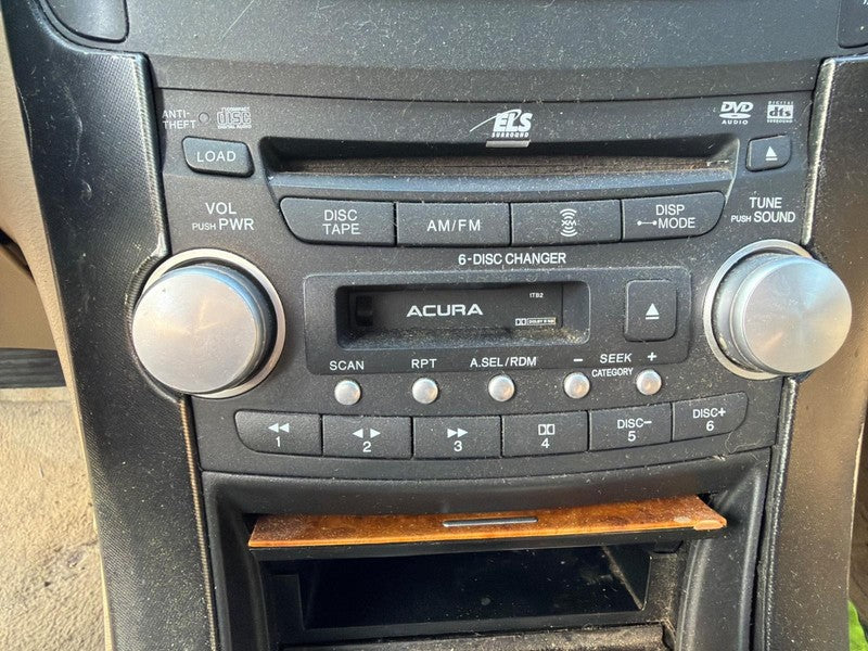 Used Radio Audio fits: 2006 Acura Tl Grade A