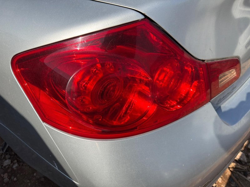 Used Left Tail Light Assembly fits: 2010 Infiniti G37 4 Dr Sdn quarter