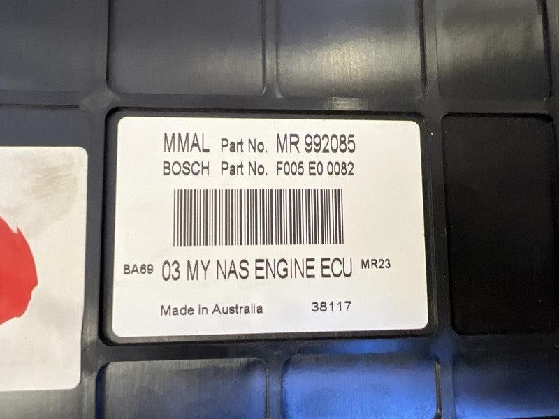 2003 MITSUBISHI DIAMANTE ECM ID#: MR992085