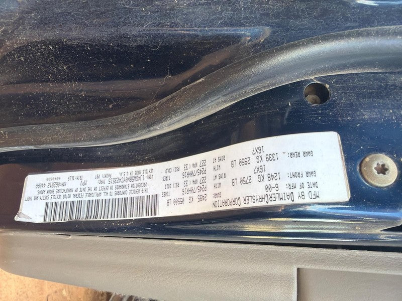 Used Front Bumper Assembly Front fits: 2000 Jeep Grand cherokee Limite