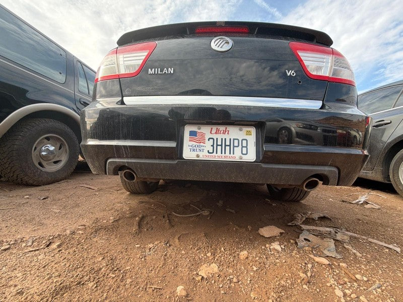 Used Rear Bumper Assembly Rear fits: 2007 Mercury Milan dual exhaust o