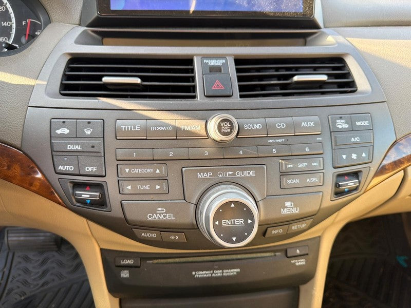 Used Radio Audio fits: 2009 Honda Accord Grade A