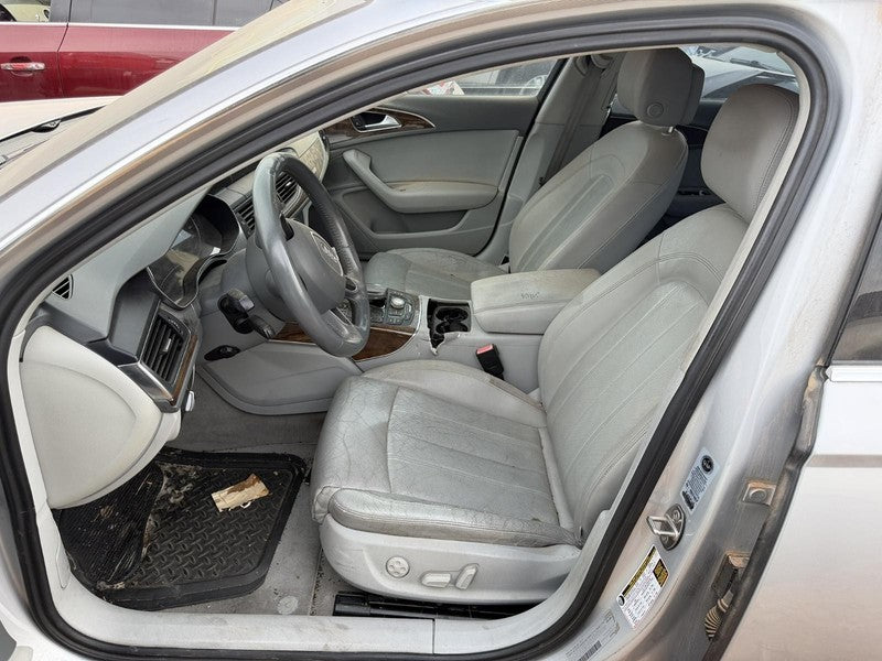 Used Front Left Seat Front fits: 2012 Audi A6 air bag leather electric