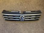 Used Upper Grille fits: 2019 Volkswagen Tiguan upper 2 horizontal bars