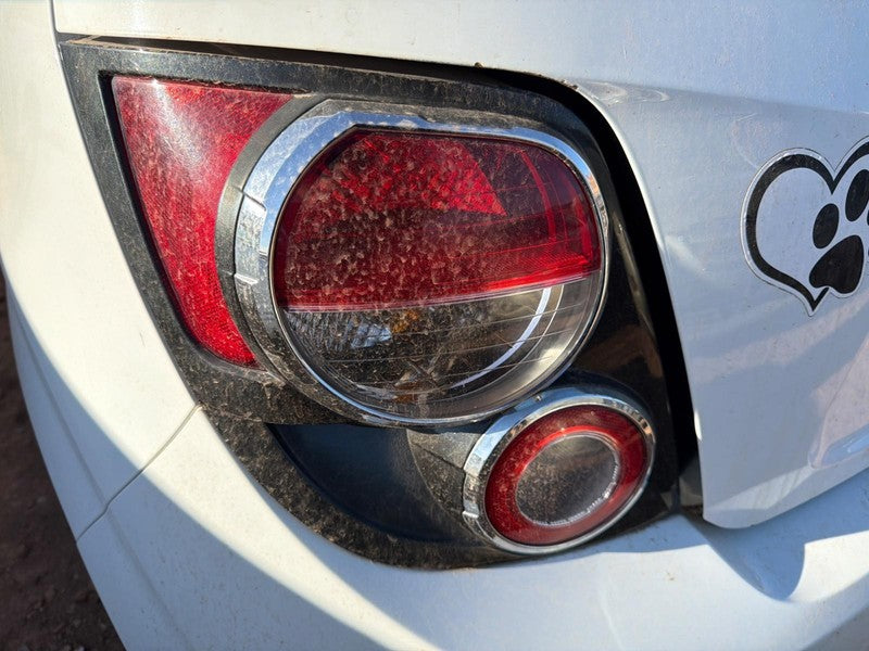 Used Left Tail Light Assembly fits: 2013 Chevrolet Sonic Htbk Left Gra