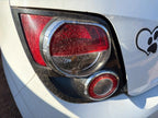 Used Left Tail Light Assembly fits: 2013 Chevrolet Sonic Htbk Left Gra