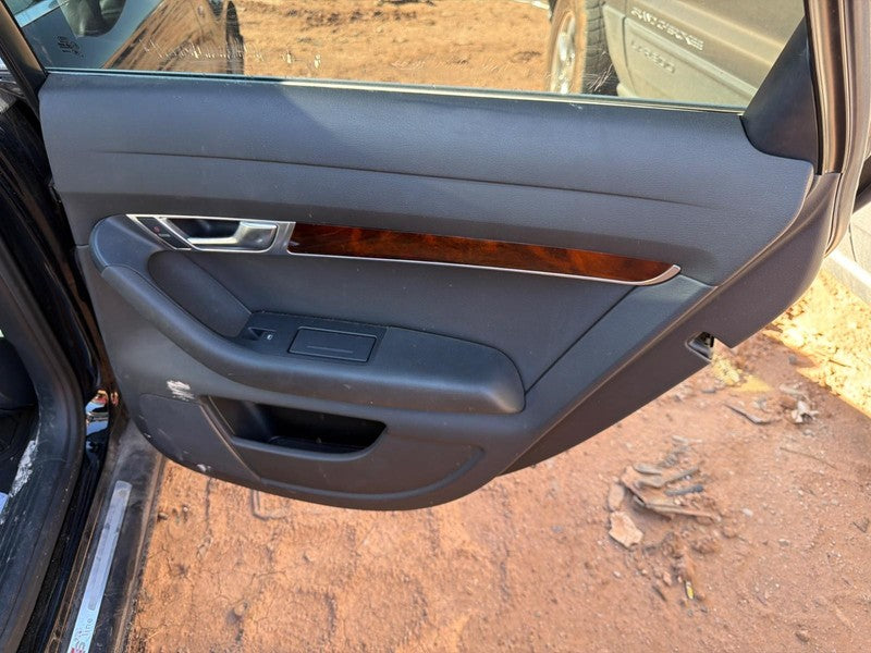 Used Rear Right Door Interior Trim Panel fits: 2011 Audi A6 Trim Panel
