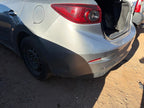 Used Rear Bumper Assembly Rear fits: 2016 Mazda 3 Sedan Rear Grade B