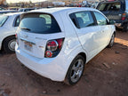 Used Rear Left Door Assembly Rear Side fits: 2013 Chevrolet Sonic Htbk