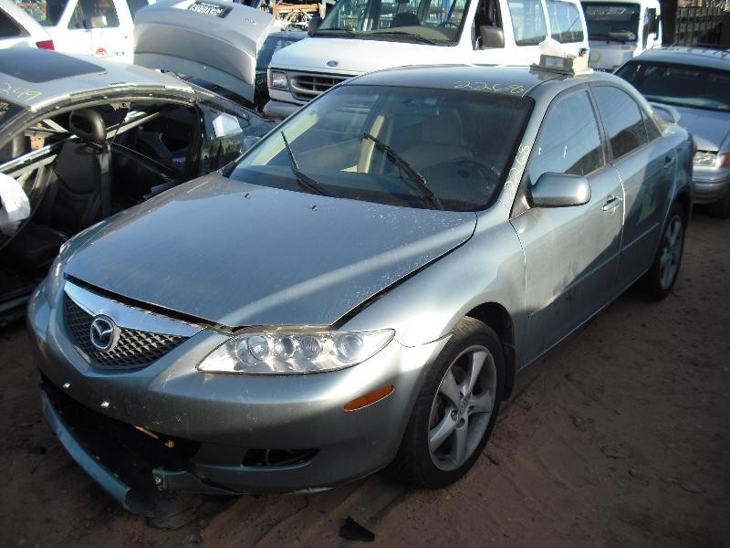 Used Rear Back Glass fits: 2005 Mazda 6 roof mounted antenna Rear Grad