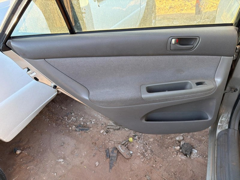 Used Rear Left Door Interior Trim Panel fits: 2002 Toyota Camry Trim P