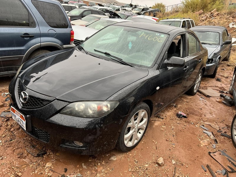 Used Left Tail Light Assembly fits: 2008 Mazda 3 Sdn quarter panel mou
