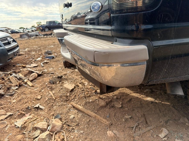 Used Rear Bumper Assembly Rear fits: 1997 Ford Expedition chrome w/o p
