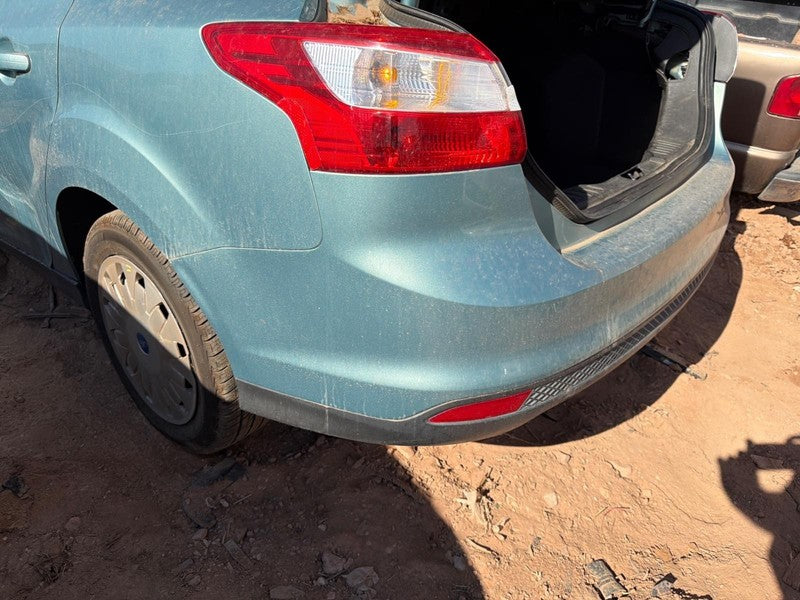 Used Rear Bumper Assembly Rear fits: 2012 Ford Focus Sdn w/o park assi
