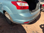 Used Rear Bumper Assembly Rear fits: 2012 Ford Focus Sdn w/o park assi