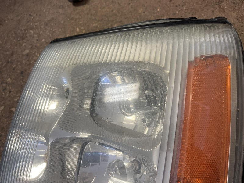 Used Left Headlight Assembly fits: 2004 Cadillac Escalade Left Grade A