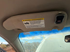 Used Left Sun Visor fits: 2011 Ford Fusion w/illumination L. w/o garag