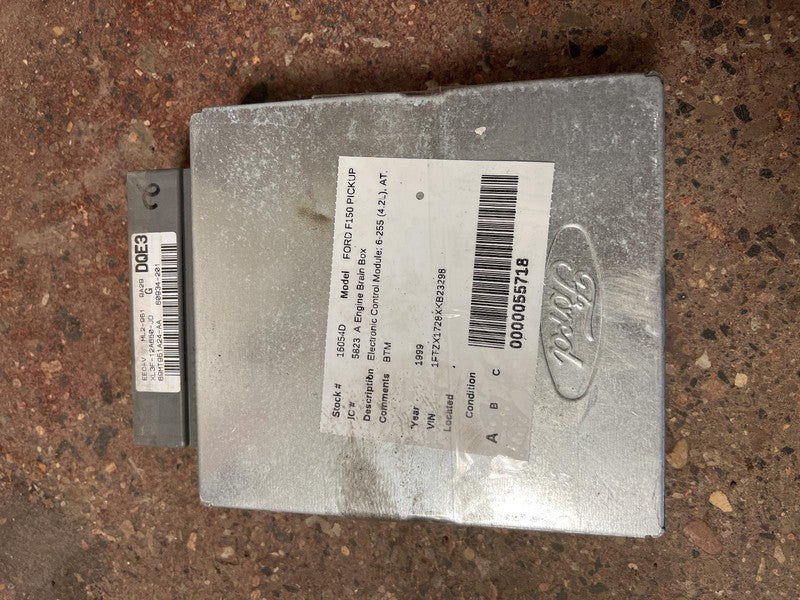 1999 FORD F150 ECM ID#:  XL3F-12A650-JD