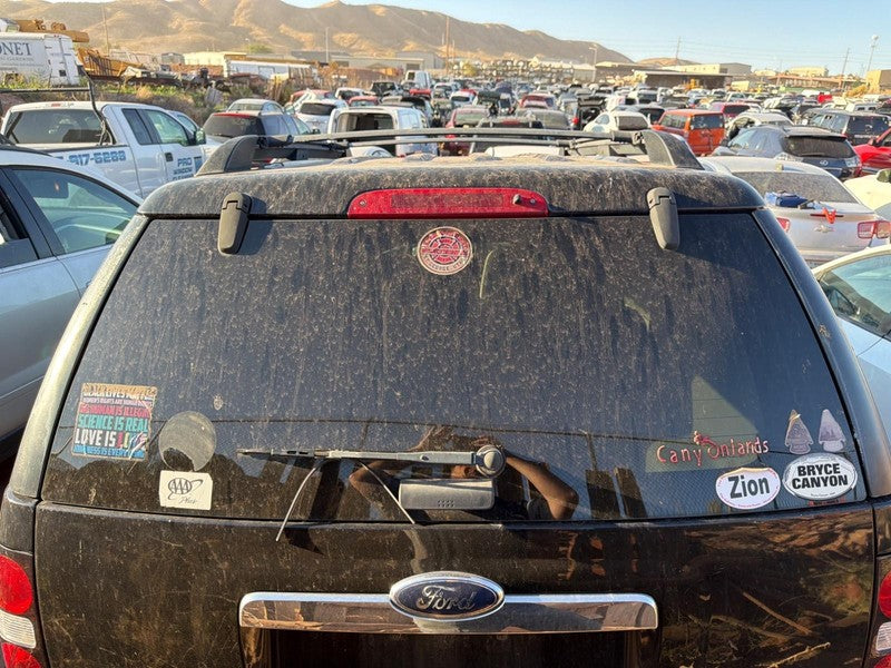 Used Rear Back Glass fits: 2008 Ford Explorer exc. Sport Trac privacy 