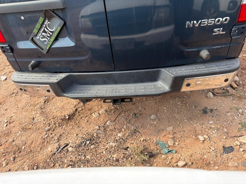 Used Rear Bumper Assembly Rear fits: 2018 Nissan Nv 3500 w/park assist
