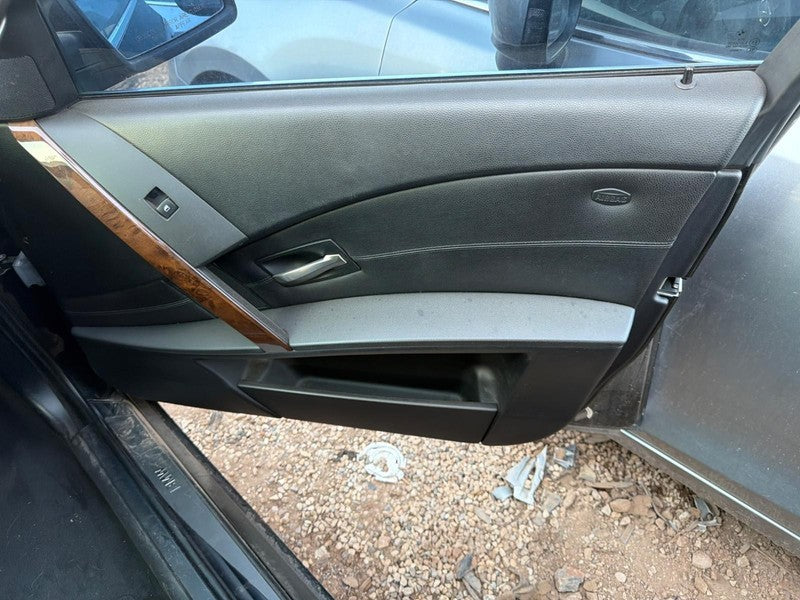 Used Front Right Door Interior Trim Panel fits: 2007 Bmw 525I Trim Pan