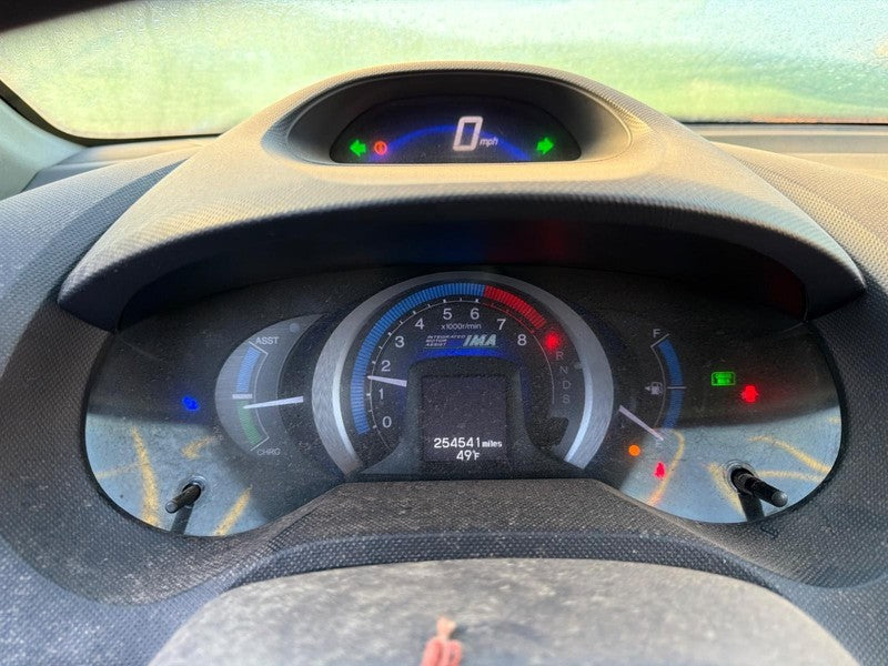 2010 Honda Insight Passenger Side Rear Door Interior Trim Panel Grey