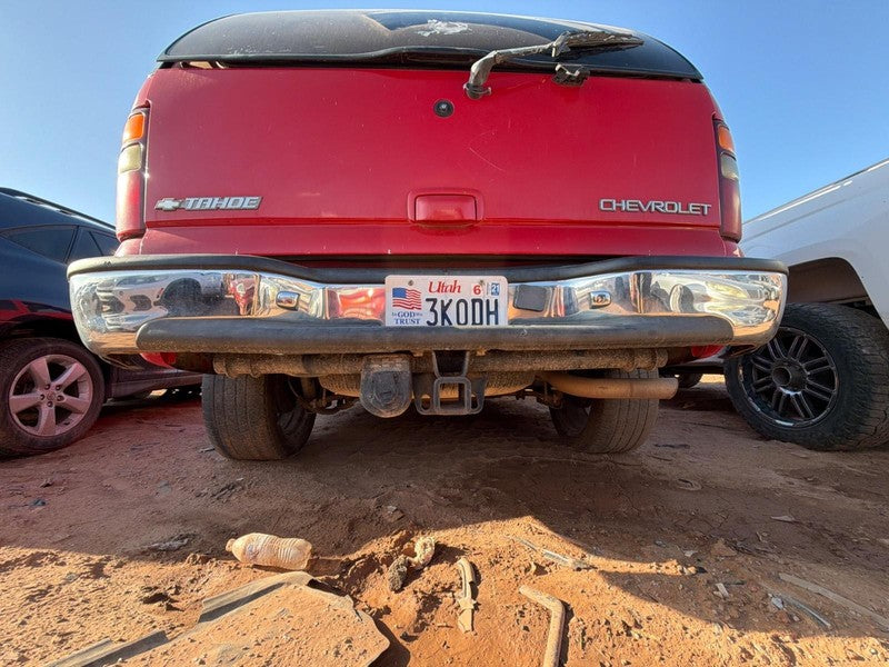 Used Rear Bumper Assembly Rear fits: 2001 Chevrolet Tahoe exc. Denali 